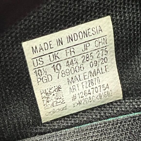 Adidas Kaptir‎ Super Core Shoes Men's Size 10.5 Black Athletic Training Shoes - Picture 11 of 11